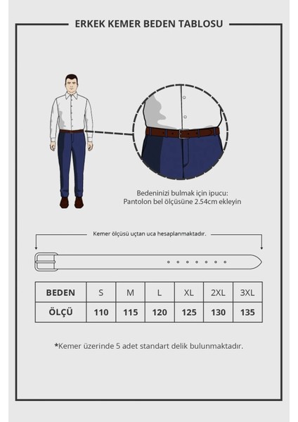 Erkek Taba Rengi Ince Kesim Kumaş Pantolon Takım Elbise Deri Kemeri En 3cm