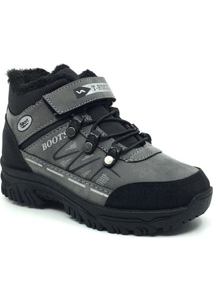 T-Rocs Erkek Rahat Çocuk Kışlık Su & Soğuğa Dayanıklı Kısa Bot Spor Ayakkabı 26-35