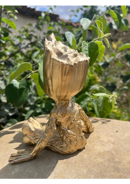 Baby Groot Altın 15CM modelleri
