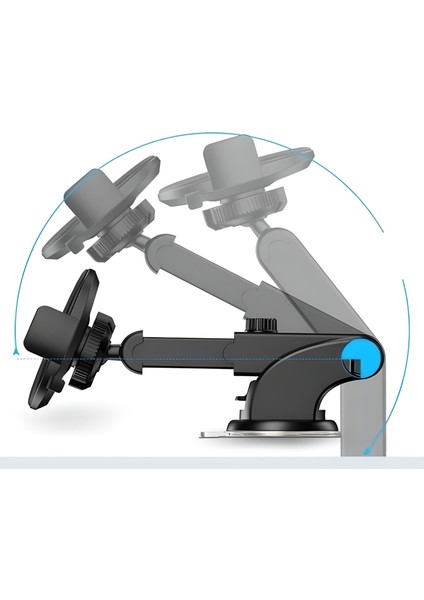 (V2) Araç Park Numaratör, Araç Içi Teloskopik Vantuzlu Telefon Tutucu 2 Parça modelleri
