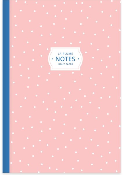 Çizgili Tel Dikişli 4'lü Defter Seti Pembe