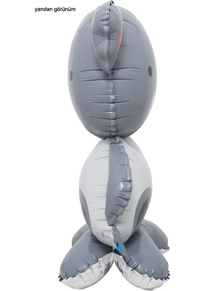 Rakun Şekilli Orman Hayvanları 3D Süpershape Folyo Balon 1 Adet 55X42 cm