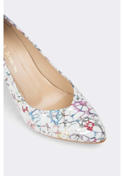 Kadın Topuklu Stiletto Deri Ayakkabı 052Y21K10002 modelleri