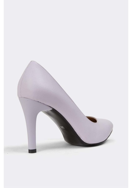 Kadın Topuklu Stiletto Deri Ayakkabı 074Y23K11035 fırsatları
