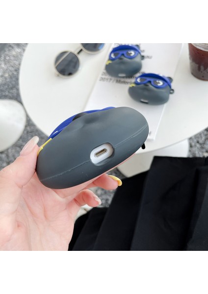 Apple (2016) / (2019) Kulaklık Kılıfı, Anahtarlıklı Küçük Ayı Silikon Kapağı (Yurt Dışından) fiyatları