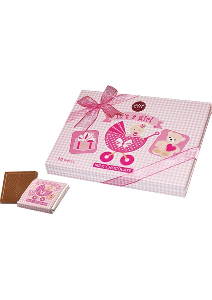 Its a Girl Madlen Bebek Çikolatası 270g Glutensiz