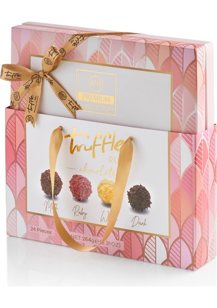 Premium Collection Ruby Trüf Çikolata Kutu 264g Glutensiz