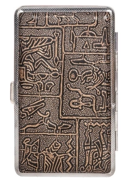 Uzatılmış Ince Deri Taşınabilir Basınca Dayanıklı Metal Su Geçirmez Sigara Saklama Kutusu (Yurt Dışından)