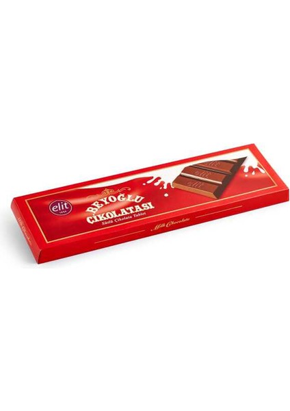 Meşhur Beyoğlu Çikolatası Sütlü Tablet Çikolata 300g Glutensiz