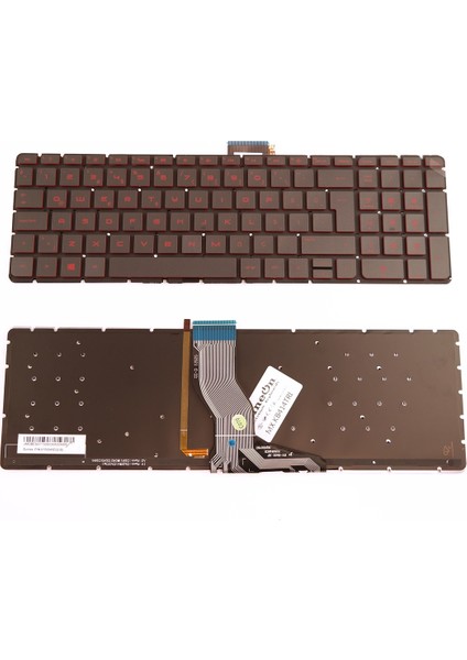 Hp Pavilion 17-Bs Notebook Klavye Işıklı (Model 2)
