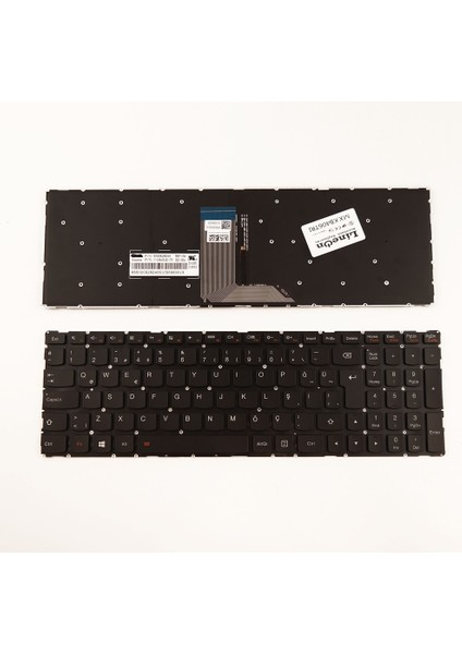 Lenovo Yoga 80N4015HTX 80N6008AGE Notebook Klavye Işıklı