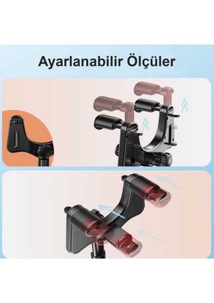 Yesido C196 Dikiz Aynasına Sabitlenen Ayarlanabilir Araç Tutucu