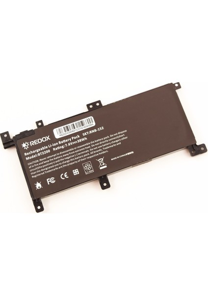 Asus X556UJ Notebook Batarya