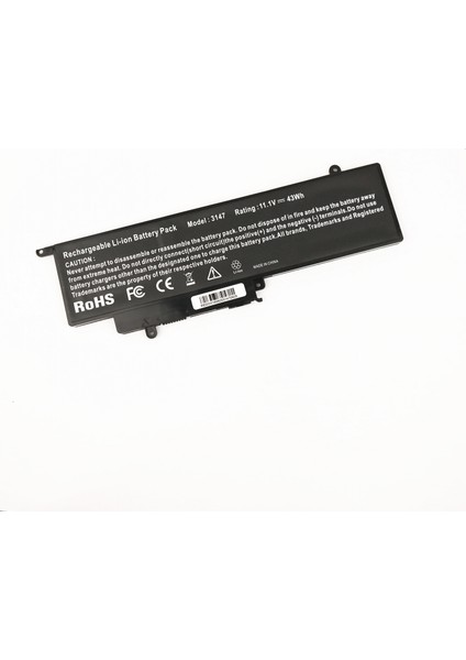 Dell 13-7352 Laptop Batarya Pil