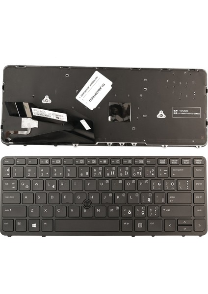 Hp Zbook 14 Mobile Workstation Klavye Işıklı Trackpointli