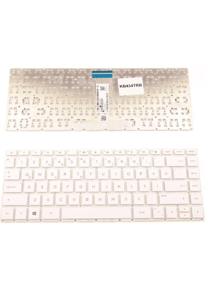 Hp Pavilion 14-Ba Notebook Klavye Beyaz