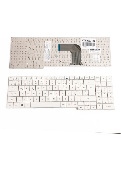 Casper MP-09R16TQ-36041 Notebook Klavye Beyaz