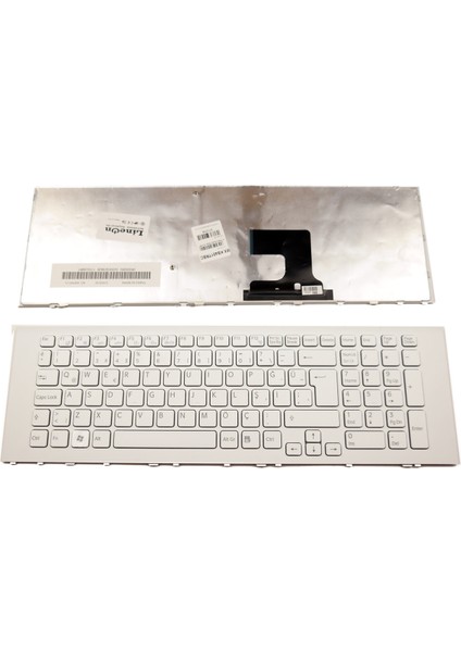 Sony Vaio PCG-91211M Klavye Tuş Takımı Beyaz Çerçeveli