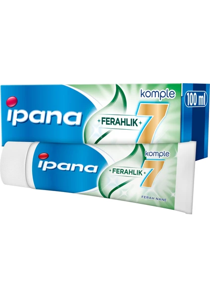 Ipana Komple 7 Ferahlatıcı Diş Macunu 100 ml