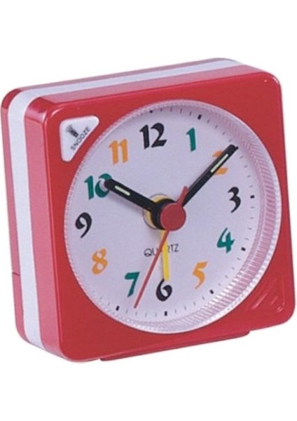 Küçük Seyahat Alarm Degrade Ses Masa Başucu Snooze Nightlight Saat (Yurt Dışından)