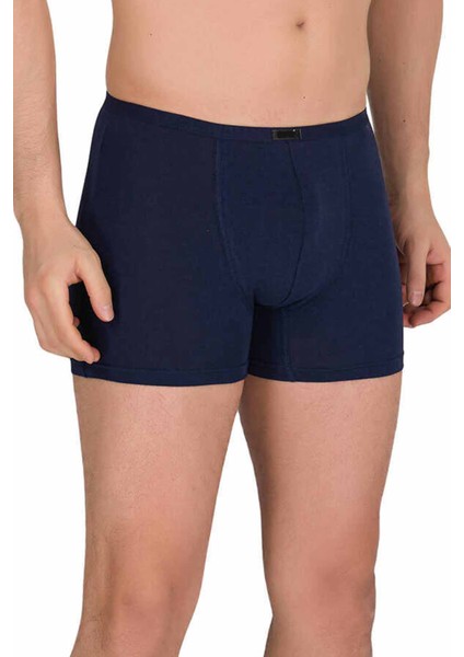 Erkek Modal Boxer Short Lacivert 4488B