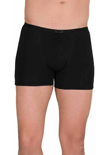 Erkek Modal Boxer Short Siyah 4488B