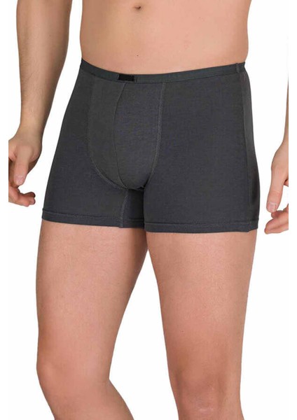 Erkek Modal Boxer Short Füme 4488B