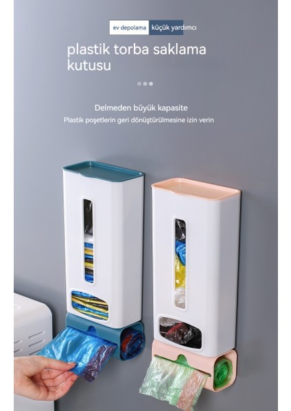 Çok Fonksiyonlu Çöp Torbası Saklama Kutusu (Yurt Dışından)