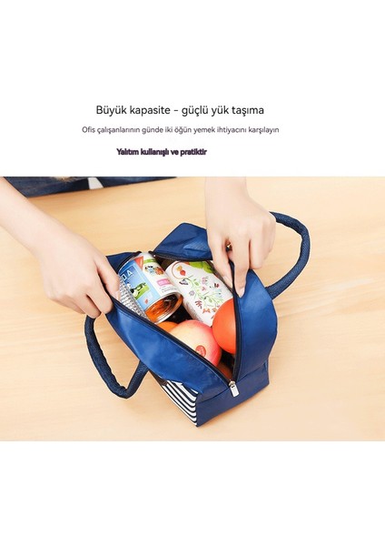Yalıtım Çantası Taşınabilir Öğle Yemeği Kutusu Çantası Öğle Yemeği Çantası Çevre Dostu Saklama Çantası (Yurt Dışından) modelleri
