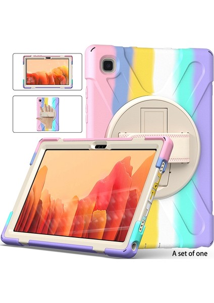 Tablet Pc Kılıfı A7 10.4 Için Düşmeye Dayanıklı T500/T505/T507/T505N Pembe (Yurt Dışından)