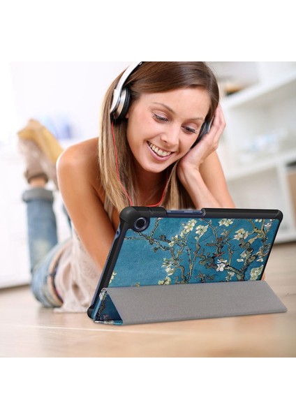 Fire Hd 8 Plus Için Tablet Kılıfı Pu Deri Kılıf Yeşil (Yurt Dışından) fiyatları