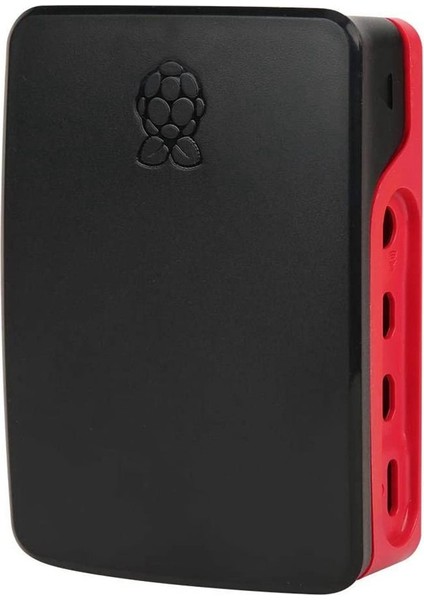 Raspberry Pi 4b Koruyucu Kutu 9.5X7X2.6CM(SIYAH + Kırmızı) Için (Yurt Dışından)