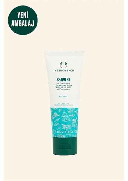 The Body Shop Seaweed Gece Maskesi 75 ML