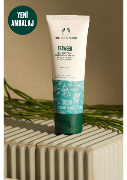 The Body Shop Seaweed Gece Maskesi 75 ML