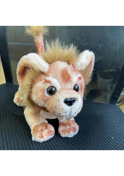 25CM Beyaz Kaplan, Aslan Simba Peluş Oyuncak (Yurt Dışından)