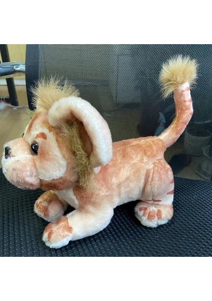 25CM Beyaz Kaplan, Aslan Simba Peluş Oyuncak (Yurt Dışından)