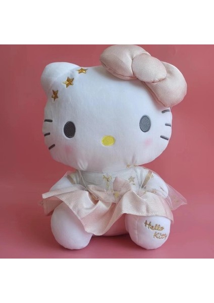 Sanrio Hello Kitty Peluş Oyuncak Bebek Bebek Basın 35CM (Yurt Dışından)