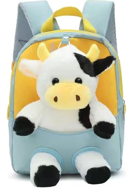 Peluş Inek Bebek Çocuk Sırt Çantası (Yurt Dışından)