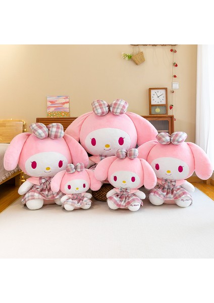 Jıayı 80CM Kuromi Melody Peluş Bebek (Yurt Dışından)