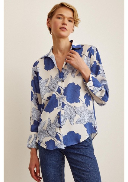 V Yaka Saten Gömlek fiyatları