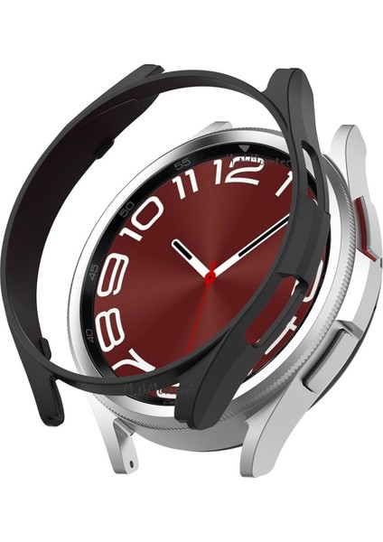 Samsung Galaxy Watch 6 Classic 47MM Uyumlu Kasa Koruyucu Kılıf Tam Koruma Sert Pc Saat Kılıfı