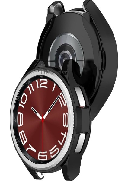 Samsung Galaxy Watch 6 Classic 47MM Uyumlu Kasa Koruyucu Kılıf Tam Koruma Sert Pc Saat Kılıfı fırsatları