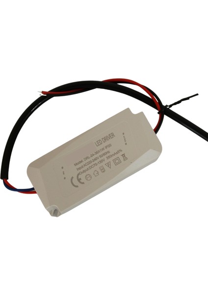 24-36X1W Led Driver 350mA 70-130V Power Led Sürücü IP20 Power Led Driver