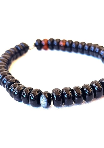 Siyah Akik Bileklik indirimleri