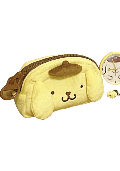 Yaratıcı Sevimli Karikatür Puding Köpek Peluş Saklama Çantası Debriyaj Kalem Kutusu (Yurt Dışından)