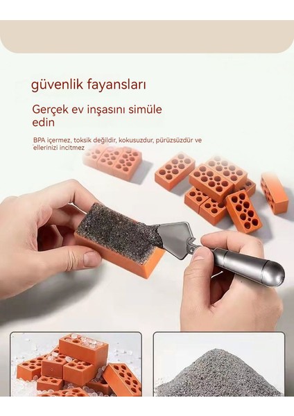 Diy Çocuk Ev Inşa Simülasyonu Modern Bina Montaj Çocuk Montaj (Yurt Dışından) modelleri