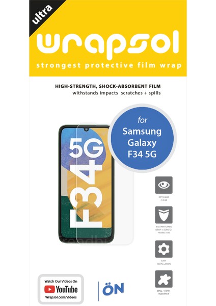 Samsung Galaxy F34 5g Ekran Koruyucu Poliüretan Film fiyatları