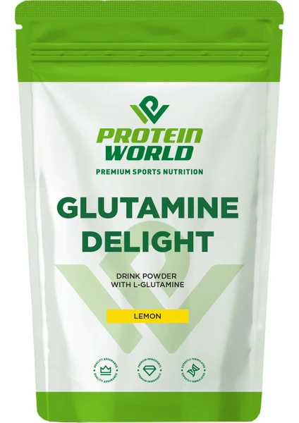 Protein World Glutamine Delight 250 gr 50 Porsiyon Limon Aromalı