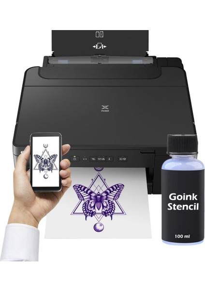 Dövme Transfer Mürekkebi Stencils 100 ml