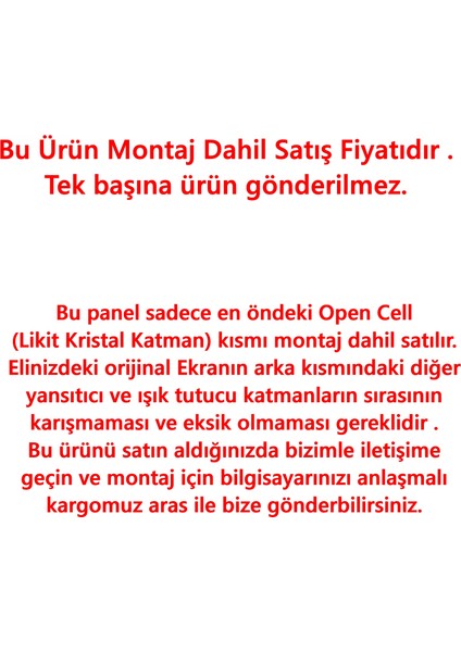 CLAA133UA02S Notebook Ekran